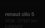 renaut clio 5 2026